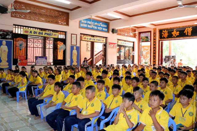 Dầu Tiếng: Khai Mạc Khóa Tu Sen Thanh Mùa Hạ lần VI