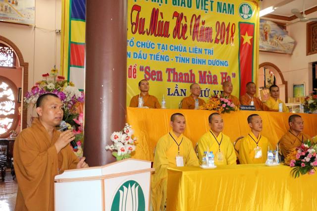Dầu Tiếng: Khai Mạc Khóa Tu Sen Thanh Mùa Hạ lần VI