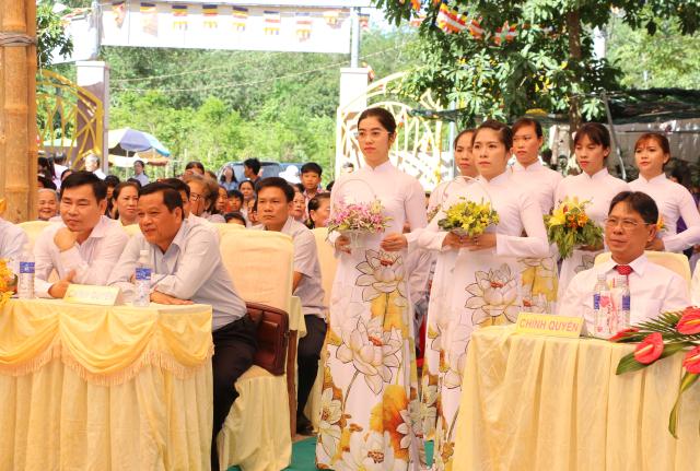 Bình Dương: Đặt đá xây dựng và bổ nhiệm Viện Chủ, Trụ trì chùa Phổ Hiền.