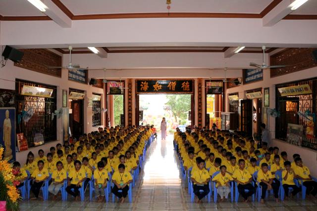 Dầu Tiếng: Khai Mạc Khóa Tu Sen Thanh Mùa Hạ lần VI
