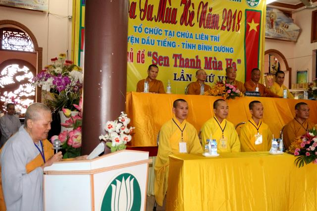 Dầu Tiếng: Khai Mạc Khóa Tu Sen Thanh Mùa Hạ lần VI
