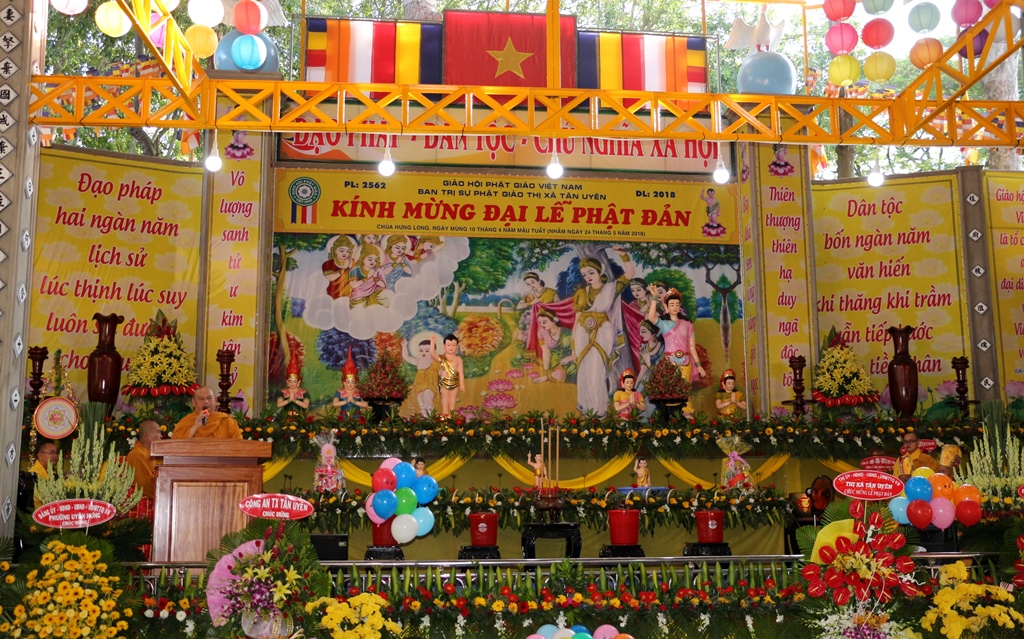 Bình Dương: BTS thị xã Tân Uyên tổ chức Đại lễ Phật Đản PL.2562 – DL.2018