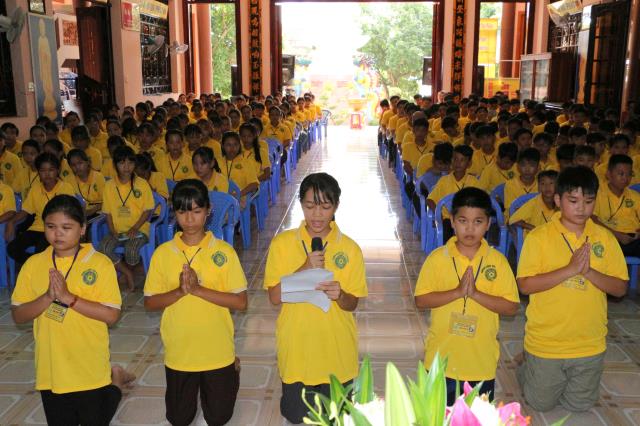 Dầu Tiếng: Khai Mạc Khóa Tu Sen Thanh Mùa Hạ lần VI