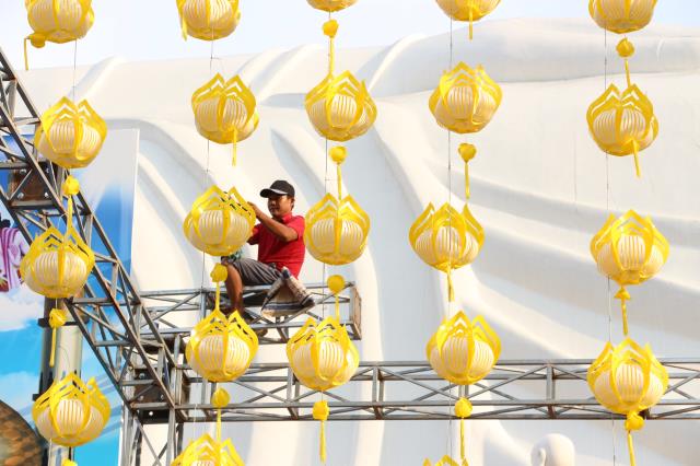 PG Bình Dương: Các công tác chuẩn bị chào mừng Đại lễ Phật đản.