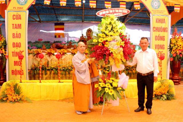 Bình Dương: Đặt đá xây dựng và bổ nhiệm Viện Chủ, Trụ trì chùa Phổ Hiền.