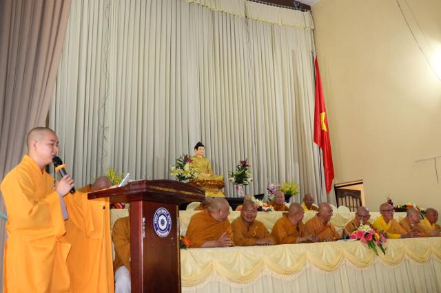 Bình Dương: Buổi thuyết giảng đầu tiên tại đạo tràng an cư kiết hạ.