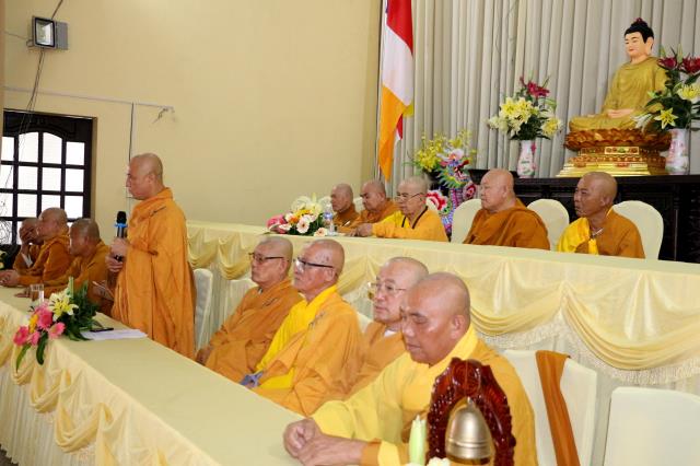 Bình Dương: Buổi thuyết giảng đầu tiên tại đạo tràng an cư kiết hạ.