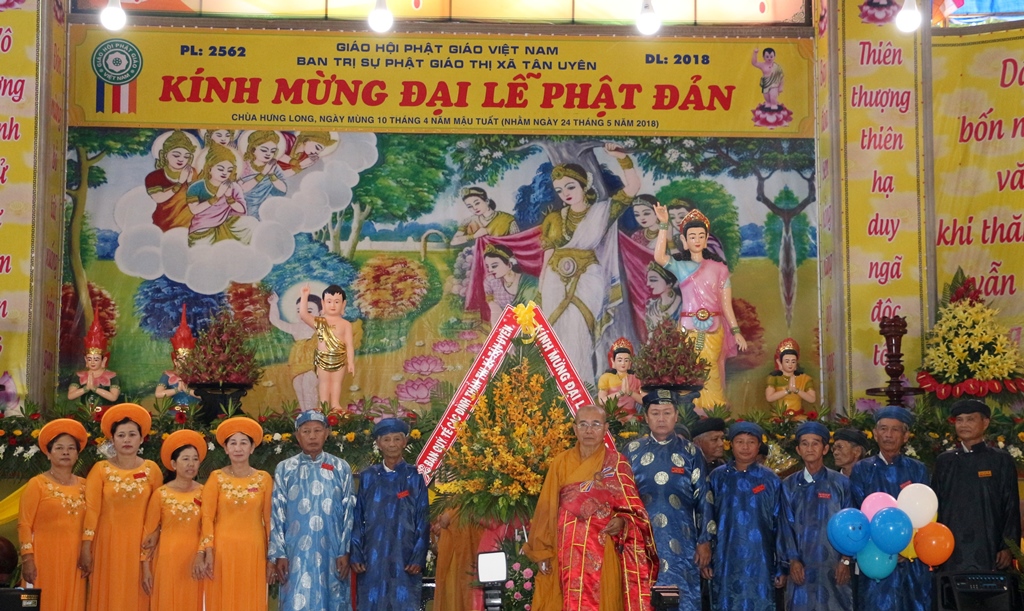 Bình Dương: BTS thị xã Tân Uyên tổ chức Đại lễ Phật Đản PL.2562 – DL.2018