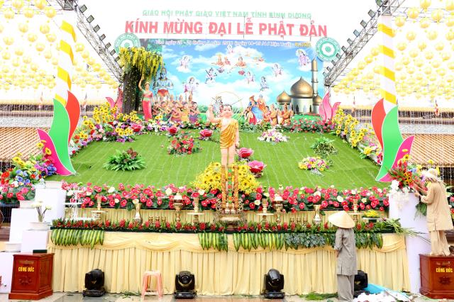 PG Bình Dương: Các công tác chuẩn bị chào mừng Đại lễ Phật đản.