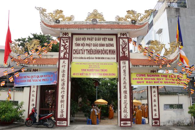 Lễ khai hạ cho Chư Ni tỉnh Bình Dương