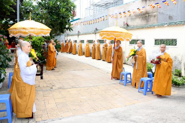 Lễ khai hạ cho Chư Ni tỉnh Bình Dương
