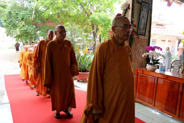 Lễ khai hạ cho Chư Ni tỉnh Bình Dương