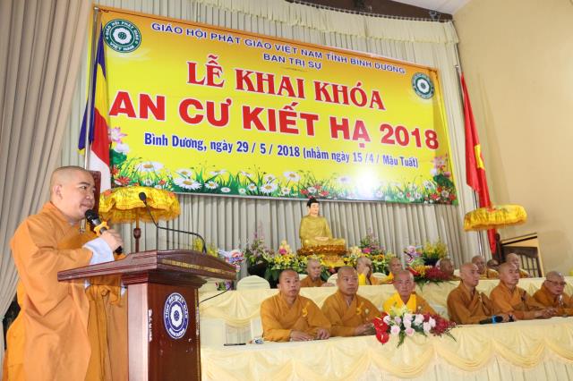 Phật giáo Bình Dương vào mùa an cư kiết hạ.