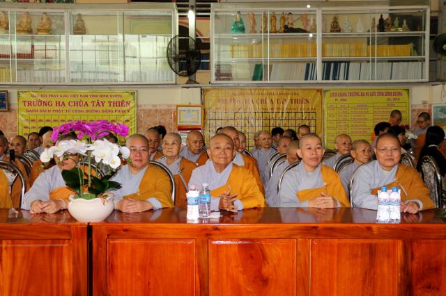 Lễ khai hạ cho Chư Ni tỉnh Bình Dương