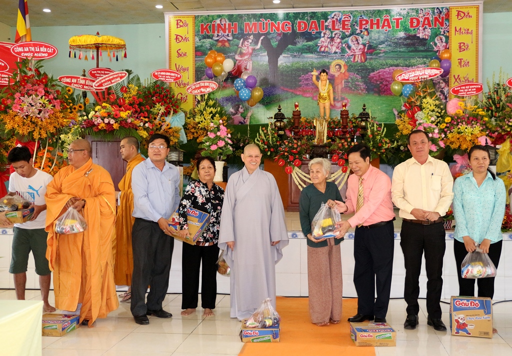 Bình Dương: Đại lễ Phật Đản của BTS GHPGVN thị xã Bến Cát