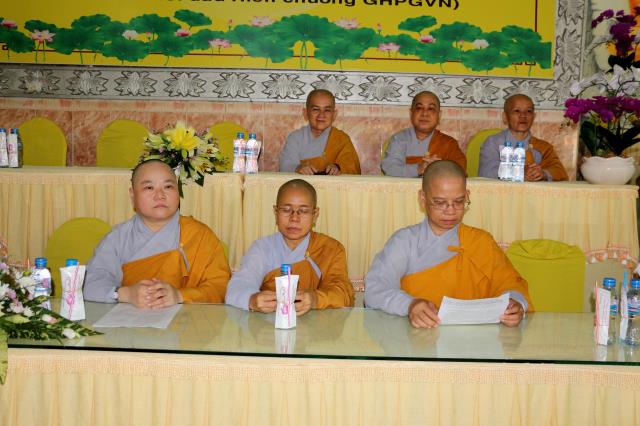Lễ khai hạ cho Chư Ni tỉnh Bình Dương