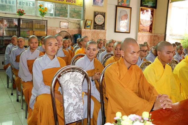 Lễ khai hạ cho Chư Ni tỉnh Bình Dương