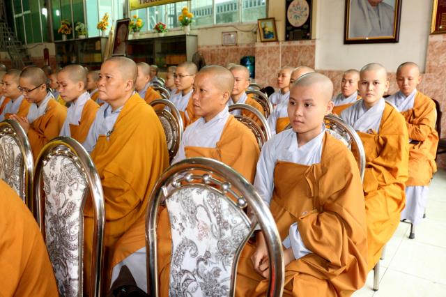 Lễ khai hạ cho Chư Ni tỉnh Bình Dương