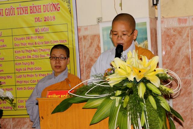 Lễ khai hạ cho Chư Ni tỉnh Bình Dương