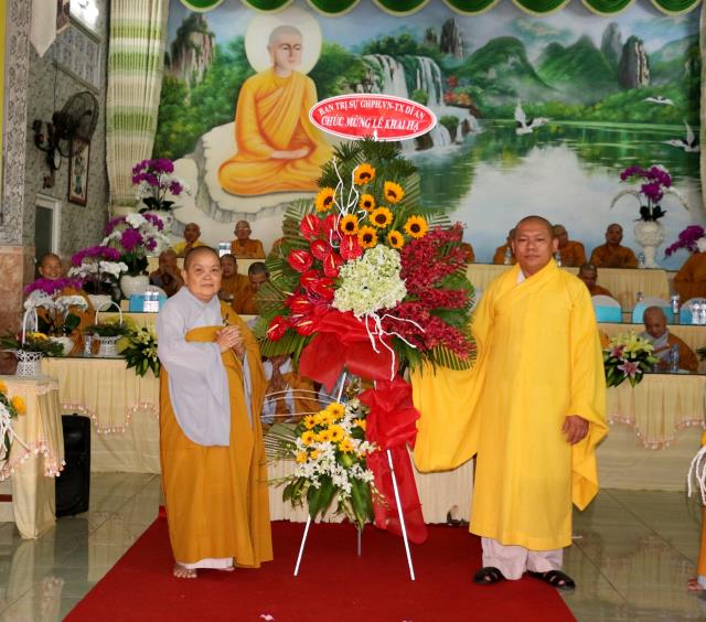 Lễ khai hạ cho Chư Ni tỉnh Bình Dương