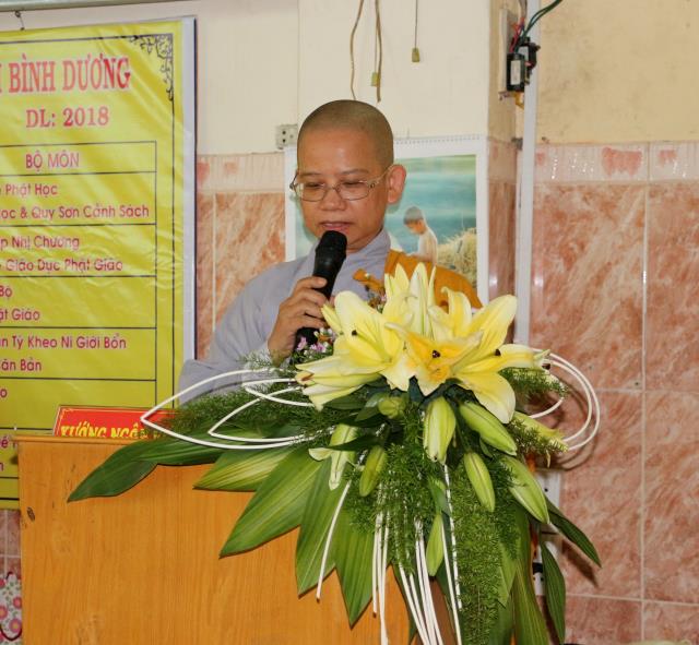 Lễ khai hạ cho Chư Ni tỉnh Bình Dương