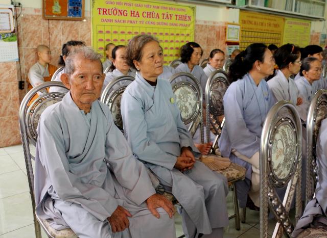 Lễ khai hạ cho Chư Ni tỉnh Bình Dương