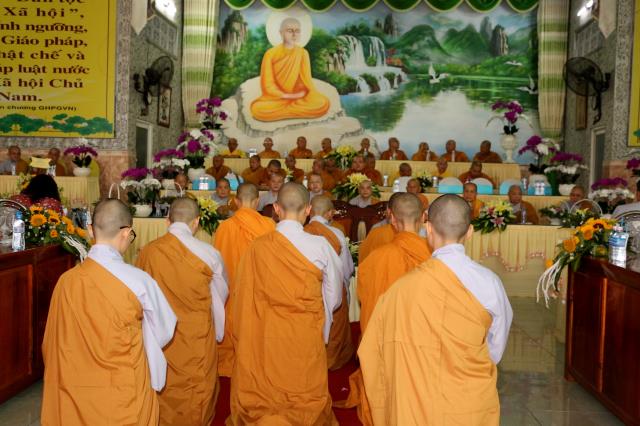Lễ khai hạ cho Chư Ni tỉnh Bình Dương