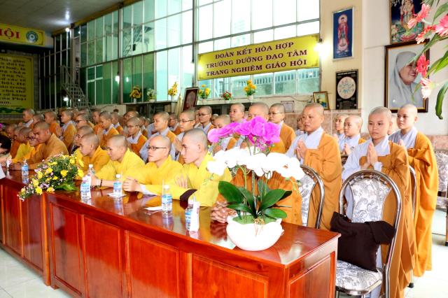 Lễ khai hạ cho Chư Ni tỉnh Bình Dương