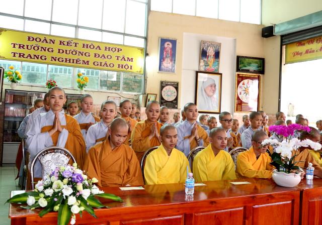 Lễ khai hạ cho Chư Ni tỉnh Bình Dương