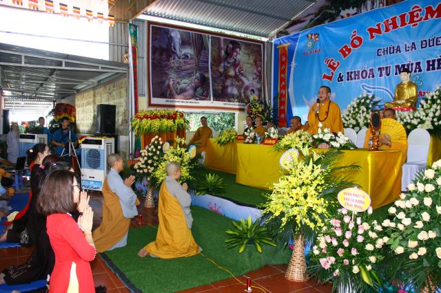 Quảng Ninh: Chùa La Dương (Thị xã Đông Triều) tổ chức lễ bổ nhiệm trụ trì và khai mạc khóa tu mùa hè lần II (2018)