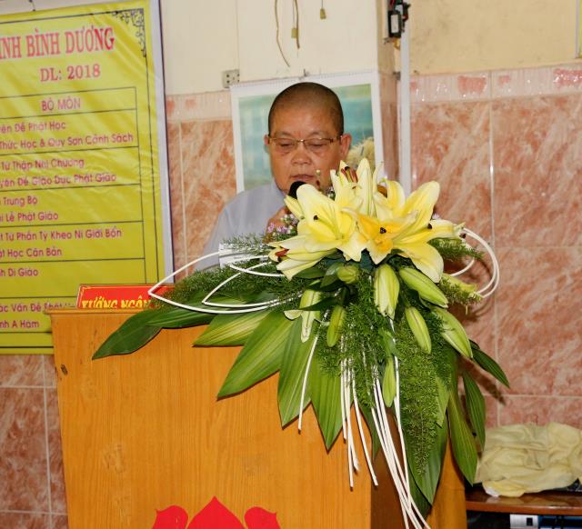 Lễ khai hạ cho Chư Ni tỉnh Bình Dương