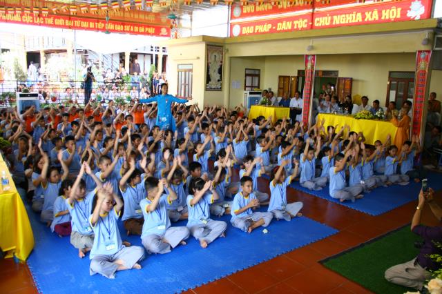 Quảng Ninh: Chùa La Dương (Thị xã Đông Triều) tổ chức lễ bổ nhiệm trụ trì và khai mạc khóa tu mùa hè lần II (2018)