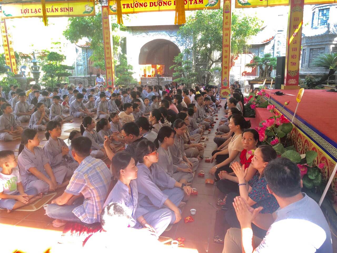 Hà Nội: Lễ bế mạc khóa tu mùa hè “ Từ - Bi- Hỷ - Xả” lần thứ II