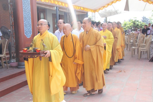 Thái Bình: Chùa Phúc Minh tổ chức Phật đản, thượng lương Chính điện