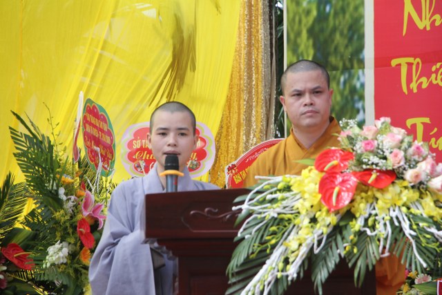 Thái Bình: Chùa Phúc Minh tổ chức Phật đản, thượng lương Chính điện