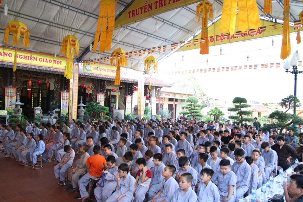 Hà Nội: Lễ bế mạc khóa tu mùa hè “ Từ - Bi- Hỷ - Xả” lần thứ II