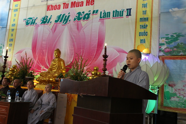 Hà Nội: Lễ bế mạc khóa tu mùa hè “ Từ - Bi- Hỷ - Xả” lần thứ II