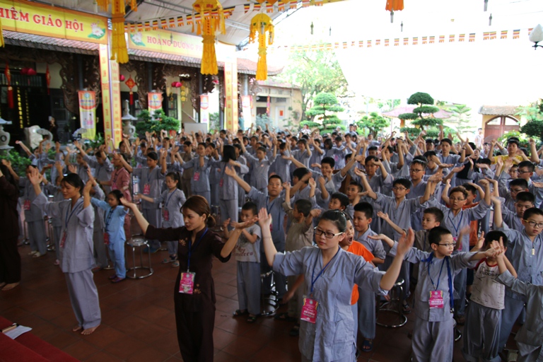 Hà Nội: Lễ bế mạc khóa tu mùa hè “ Từ - Bi- Hỷ - Xả” lần thứ II
