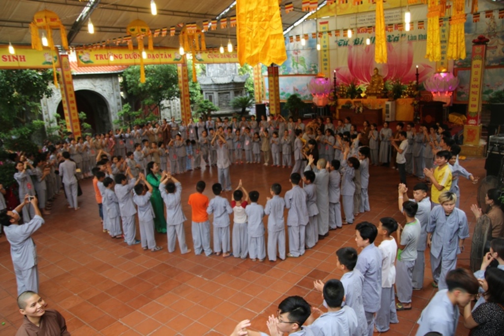 Hà Nội: Lễ bế mạc khóa tu mùa hè “ Từ - Bi- Hỷ - Xả” lần thứ II