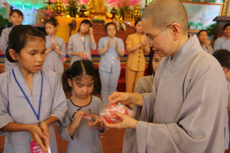 Hà Nội: Lễ bế mạc khóa tu mùa hè “ Từ - Bi- Hỷ - Xả” lần thứ II