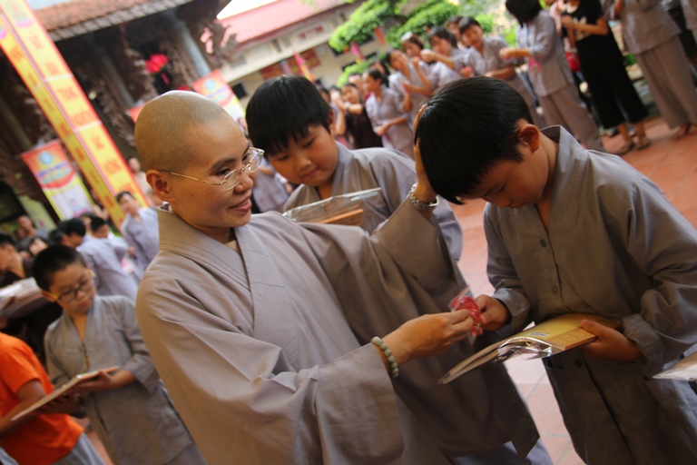 Hà Nội: Lễ bế mạc khóa tu mùa hè “ Từ - Bi- Hỷ - Xả” lần thứ II