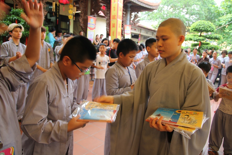 Hà Nội: Lễ bế mạc khóa tu mùa hè “ Từ - Bi- Hỷ - Xả” lần thứ II