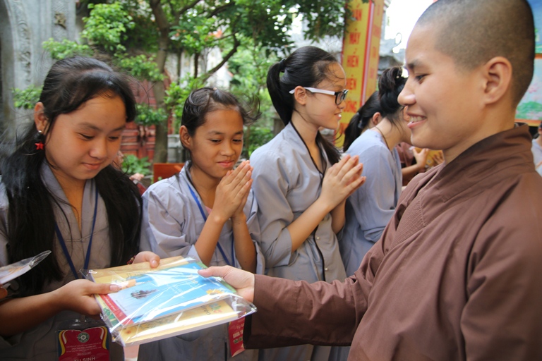 Hà Nội: Lễ bế mạc khóa tu mùa hè “ Từ - Bi- Hỷ - Xả” lần thứ II