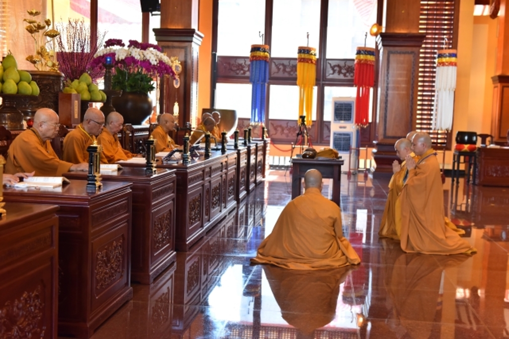 Đại giới đàn Trí Tịnh: Lễ truyền giới Tỳ-kheo tại giới trường Việt Nam Quốc Tự