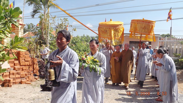 Đại lễ cầu siêu bạt độ và chẩn tế tại chùa Hưng Long