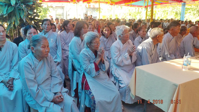 Lễ đặt đá trùng tu chùa Phước Thành.