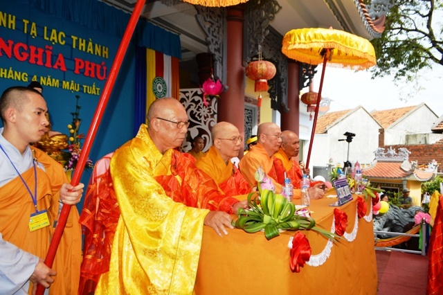 Phú Yên:  Lễ khánh tạ lạc  thành chùa Nghĩa Phú