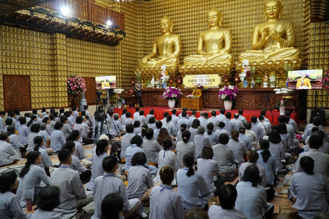 Chùa Giác Ngộ: Khóa tu Thiền lần thứ 17
