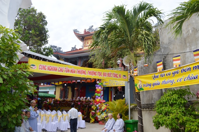 Phú Yên:  Lễ khánh tạ lạc  thành chùa Nghĩa Phú
