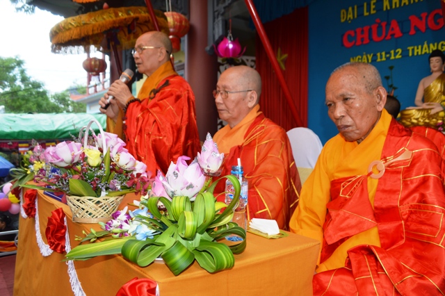Phú Yên:  Lễ khánh tạ lạc  thành chùa Nghĩa Phú